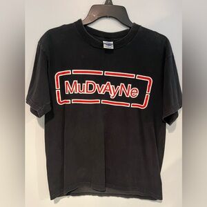 Mudvayne Black T-Shirt with Red and White Graphic 90's